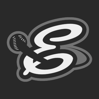 Eugene Emeralds Logo Black and White