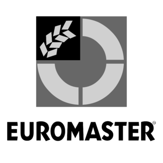 Euromaster Logo Black and White