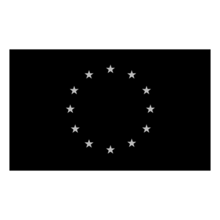 European Union Logo Black and White