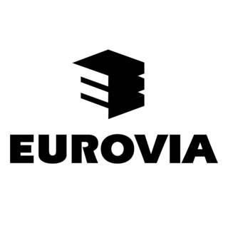 Eurovia Logo Black and White