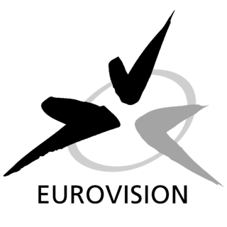 Eurovision Song Contest Logo Black and White