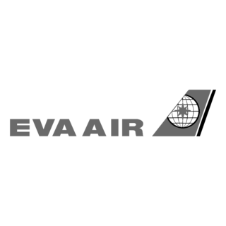 Eva Air Logo Black and White