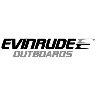 Evinrude Outboards Logo Black and White
