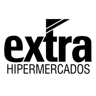 Extra Logo Black and White