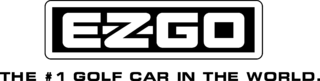 EZ Go Logo Black and White