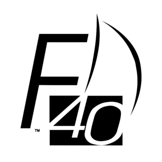 Farr 40 Logo Black and White