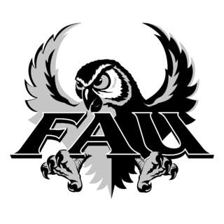 FAU Logo Black and White