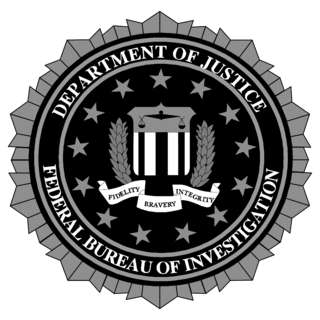 FBI Logo Black and White