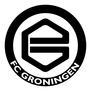 FC Groningen Logo Black and White