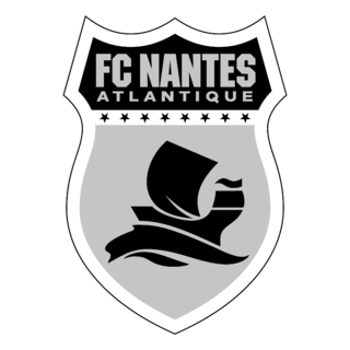 FC Nantes Atlantique Logo Black and White