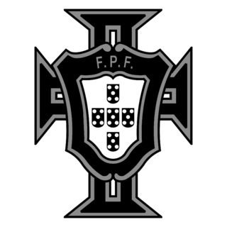 Federacao Portuguesa de Futebol Logo Black and White