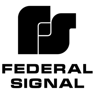 Federal Signal Logo Black and White