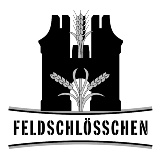 Feldschloesschen Logo Black and White