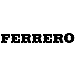 Ferrero Logo Black and White