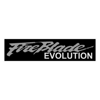 Fireblade Evolution Logo Black and White