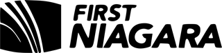 First Niagara Bank Logo Black and White