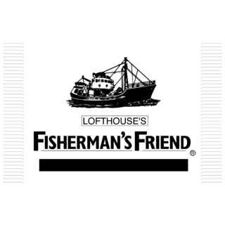Fisherman’s Friend Logo Black and White