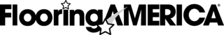 Flooring America Logo Black and White