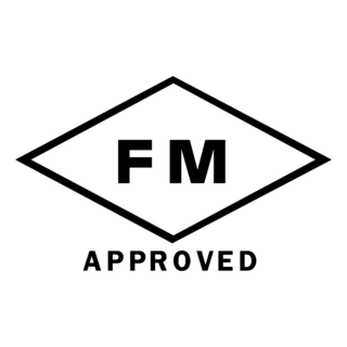 FM Approved Logo Black and White