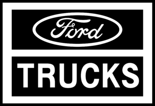 Ford Truck Logo Black and White