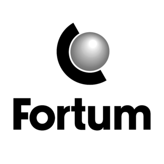 Fortum Logo Black and White