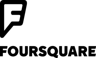 Foursquare Logo Black and White