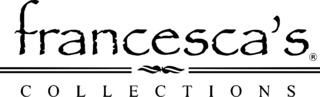 Francesca’s Logo Black and White