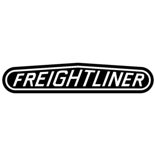 Freightliner Trucks Logo Black and White