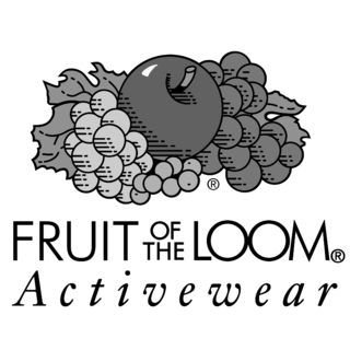 Fruit Of The Loom Logo Black and White