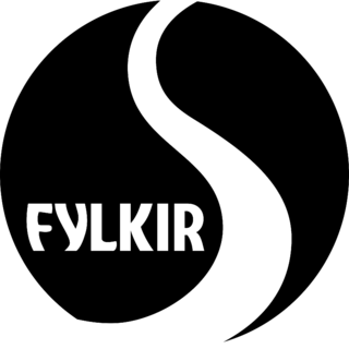 Fylkir Logo Black and White