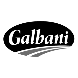 Galbani Logo Black and White