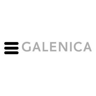 Galenica Logo Black and White