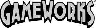 Gameworks Logo Black and White