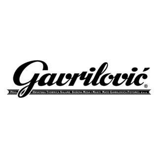 Gavrilovic Logo Black and White