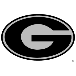 Georgia Bulldogs Logo Black and White (2)