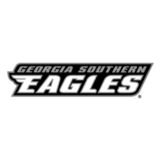 Georgia Southern Eagles Logo Black and White