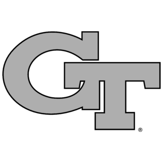 Georgia Tech Yellow Jackets Logo Black and White (2)