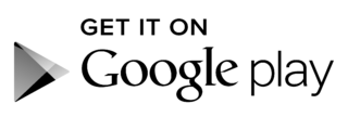 Get it on Google Play Logo Black and White