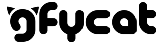 Gfycat Logo Black and White
