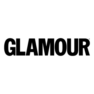 Glamour Logo Black and White