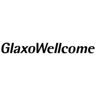 GlaxoWellcome Logo Black and White