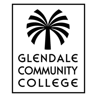 Glendale Community College Logo Black and White (1)