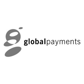 Global Payments Logo Black and White