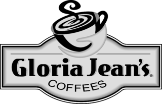 Gloria Jeans Coffee Logo Black and White