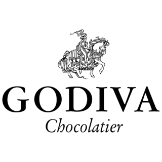 Godiva Chocolatier Logo Black and White
