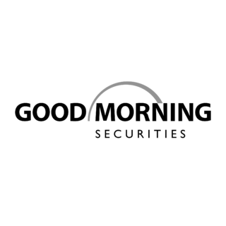 Good Morning Securities Logo Black and White