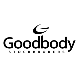 Goodbody Stockbrokers Logo Black and White