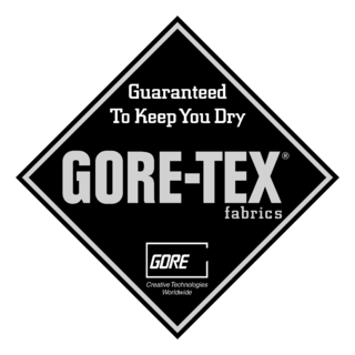 Gore-Tex Fabrics Logo Black and White