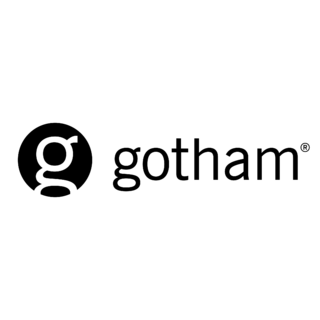 Gotham Logo Black and White