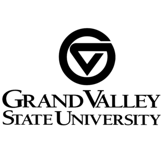 Grand Valley State University Logo Black and White